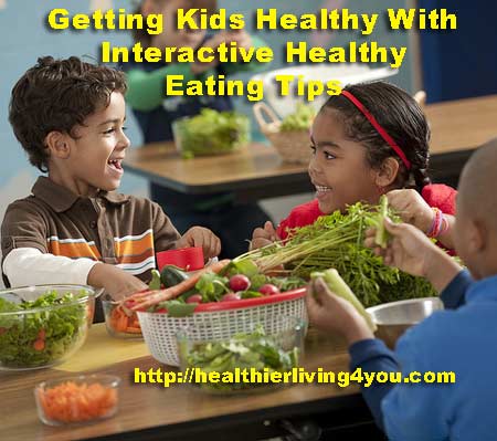 Getting Kids Healthy With Interactive Healthy Eating Tips