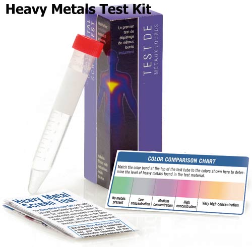 Heavy Metals Test - The World's home method of screening heavy metals