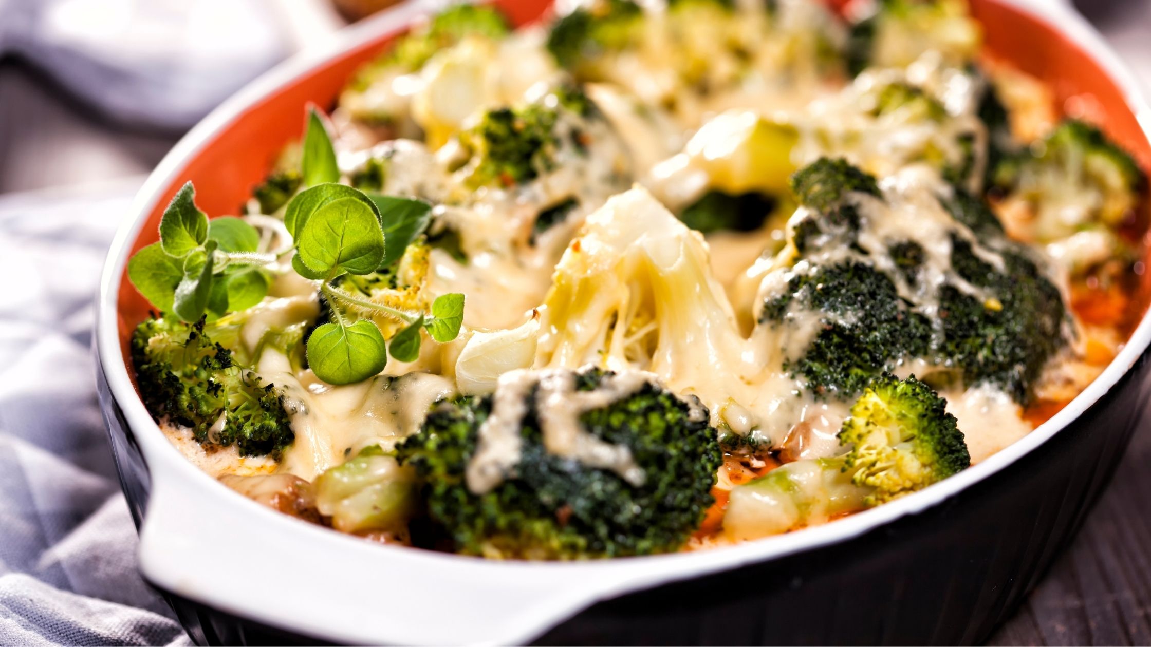 Healthy Alkaline Pasta – Broccoli Mushroom Rotini Casserole