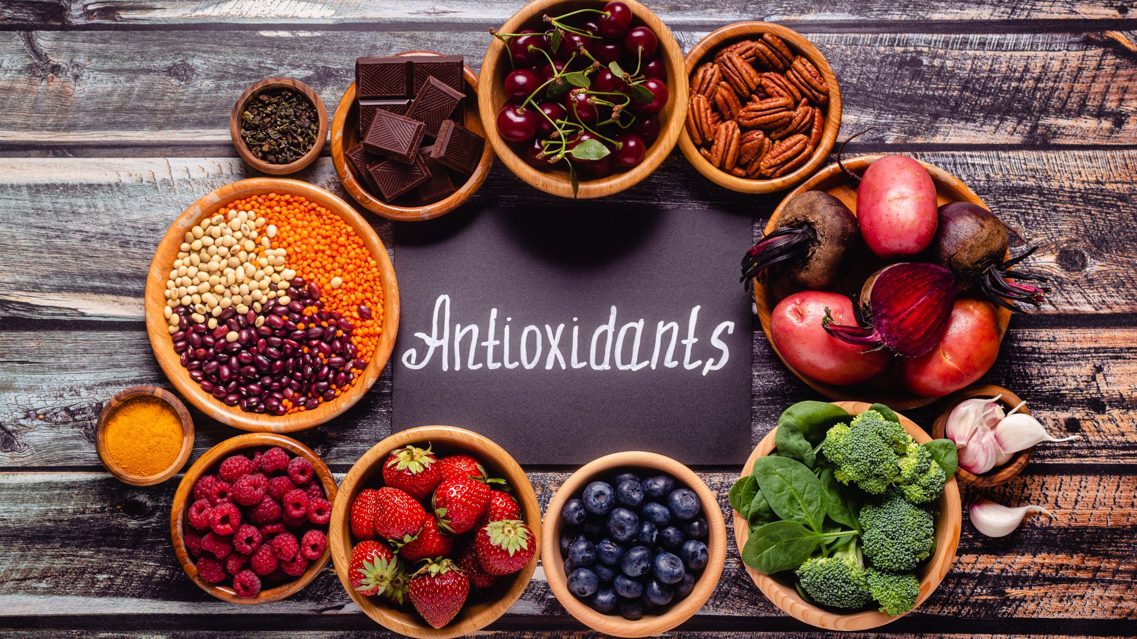 Antioxidants:  Eat All Your Colors!